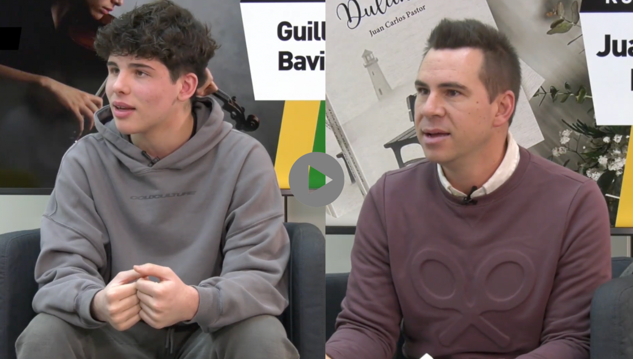 Parlem amb el violinista Guillem Baviera i amb Juan Carlos Pastor del seu llibre