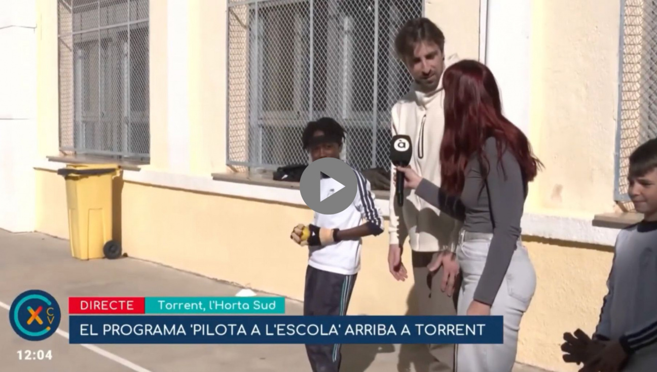 Juguem a Pilota Valenciana al col.le La Puríssima