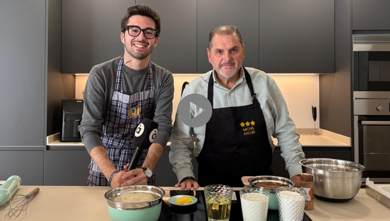 Cuinem coca de llanda amb el cuiner torrentí Michel Anchel