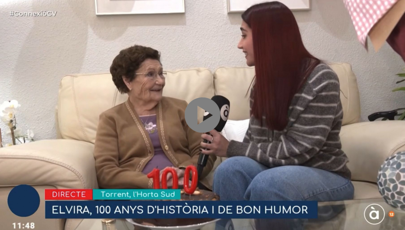 Felicitem a Elvira pel seu 100 aniversari