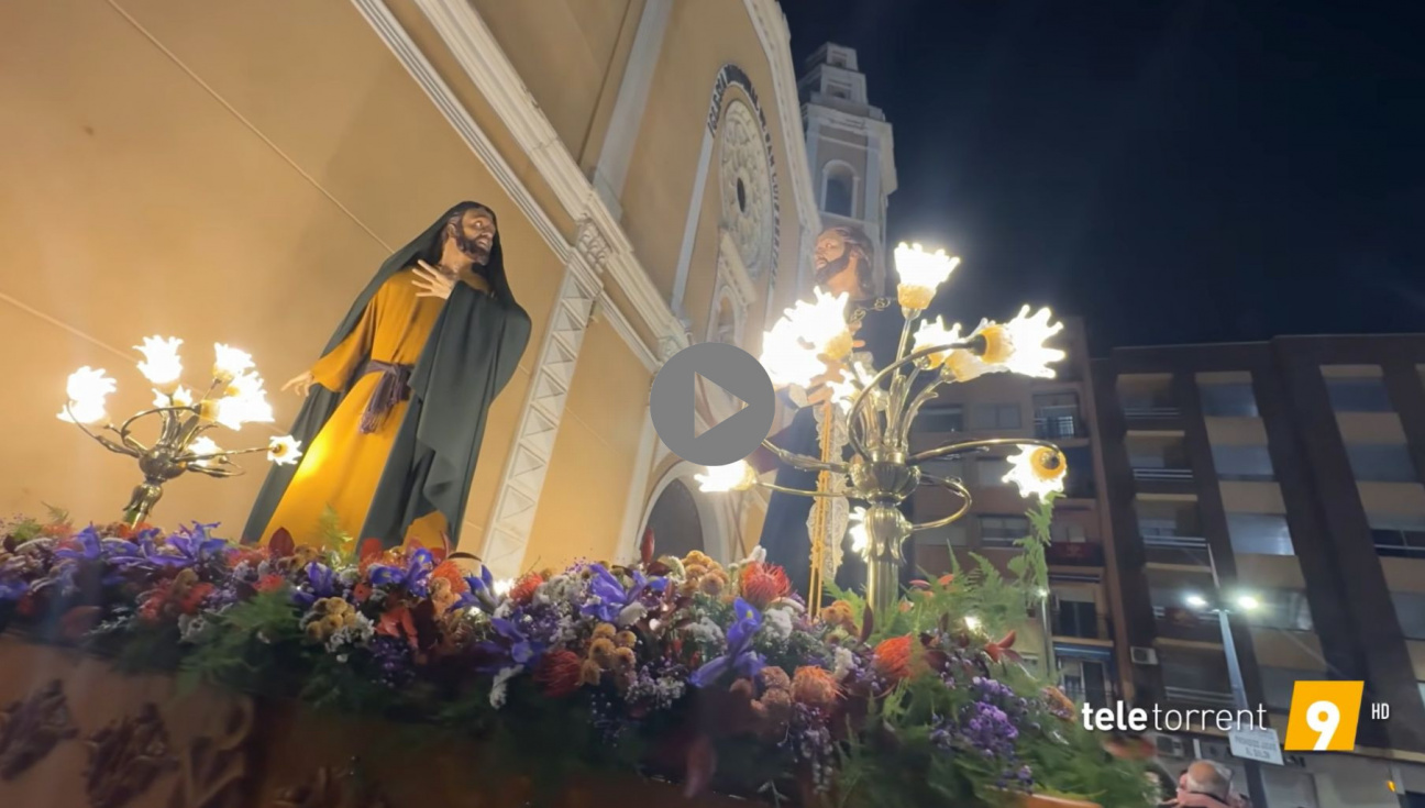 Les Negacions de Pere processonen al Dilluns Sant torrentí