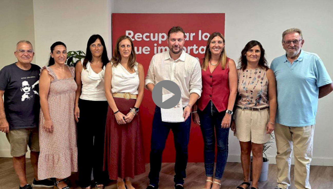Andrés Campos serà candidat del PSOE a l'Alcaldía de Torrent en 2027